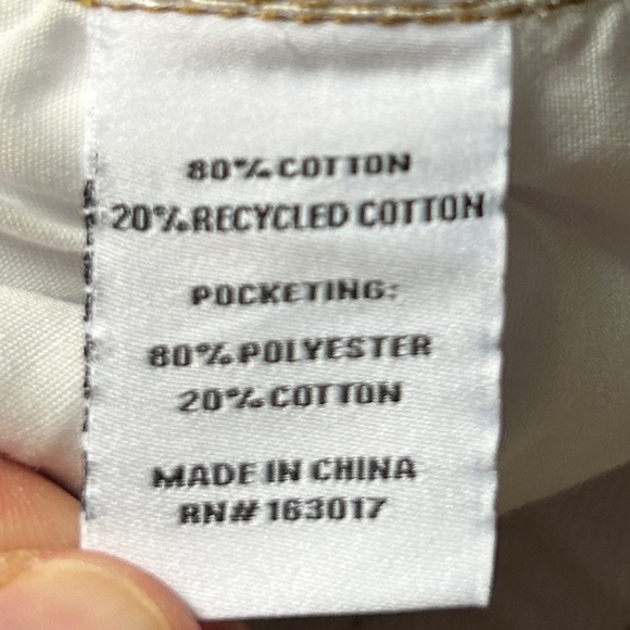 Princess Polly Utility Cargo Recycled Cotton Blend Denim White Jeans NWT Size 6 - Picture 9 of 15